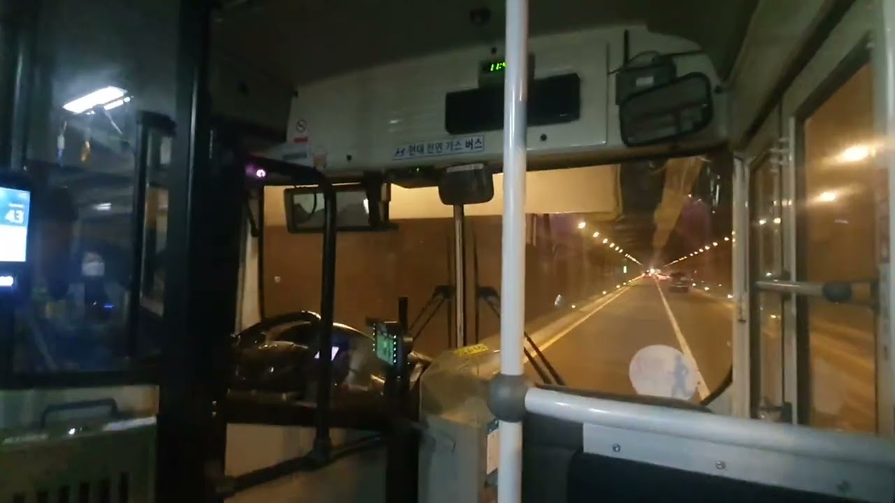 22.05.15 부산 삼진여객 111번 2613호 현대 뉴슈퍼에어로시티 개선형 고상 2019년식 CNG 시승 만덕제2터널 만덕방향 주행영상
