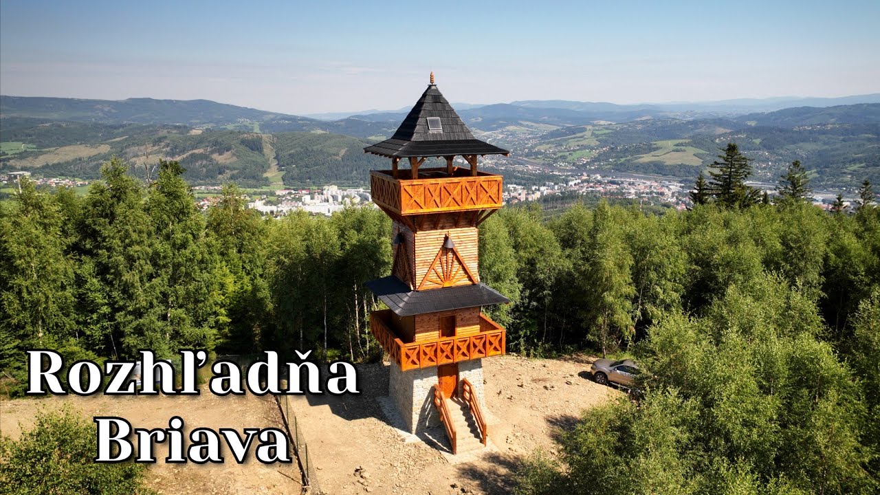 Rozhľadňa Čadca - Briava/Čadca - Briava Lookout Tower/Slovakia/4K