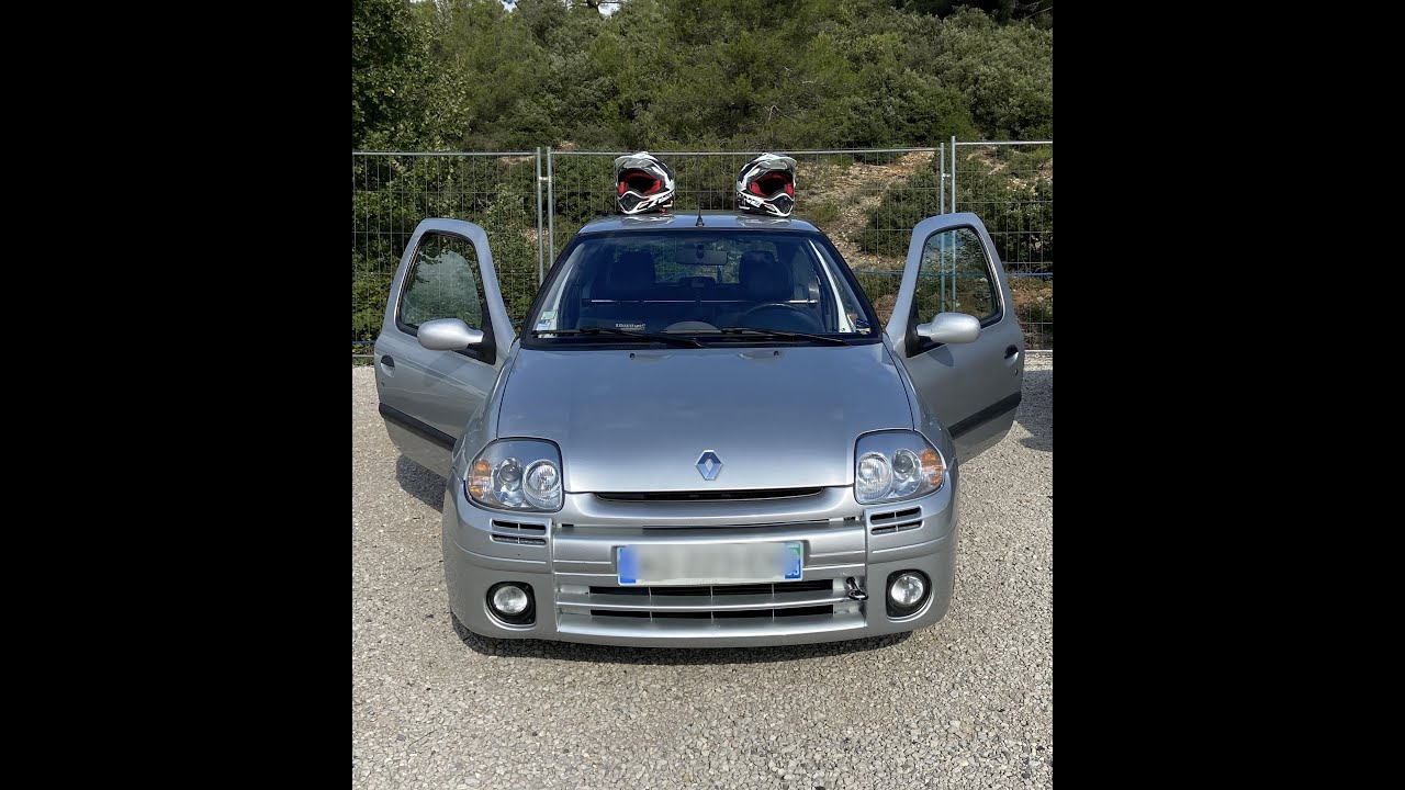 Clio 2 rs (RS1)// Clio 3 rs sur le circuit du Grand Sambuc
