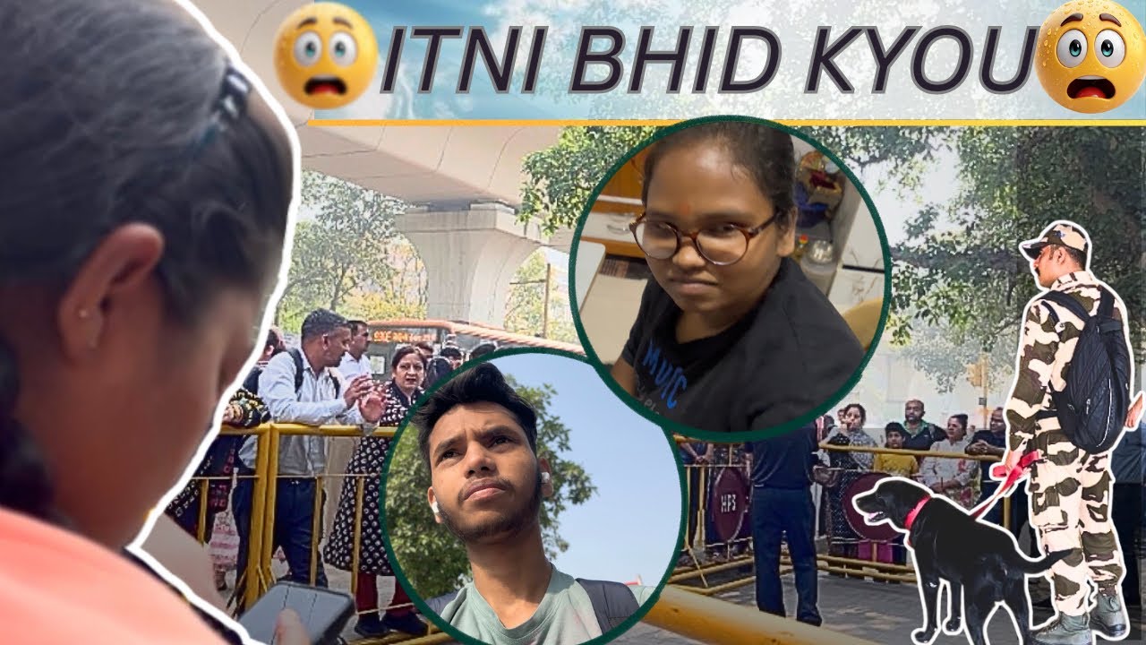 ITNI BHID KYON THI? 😨 | Something Unexpected Happened #vlog @VICKYVIBE123 