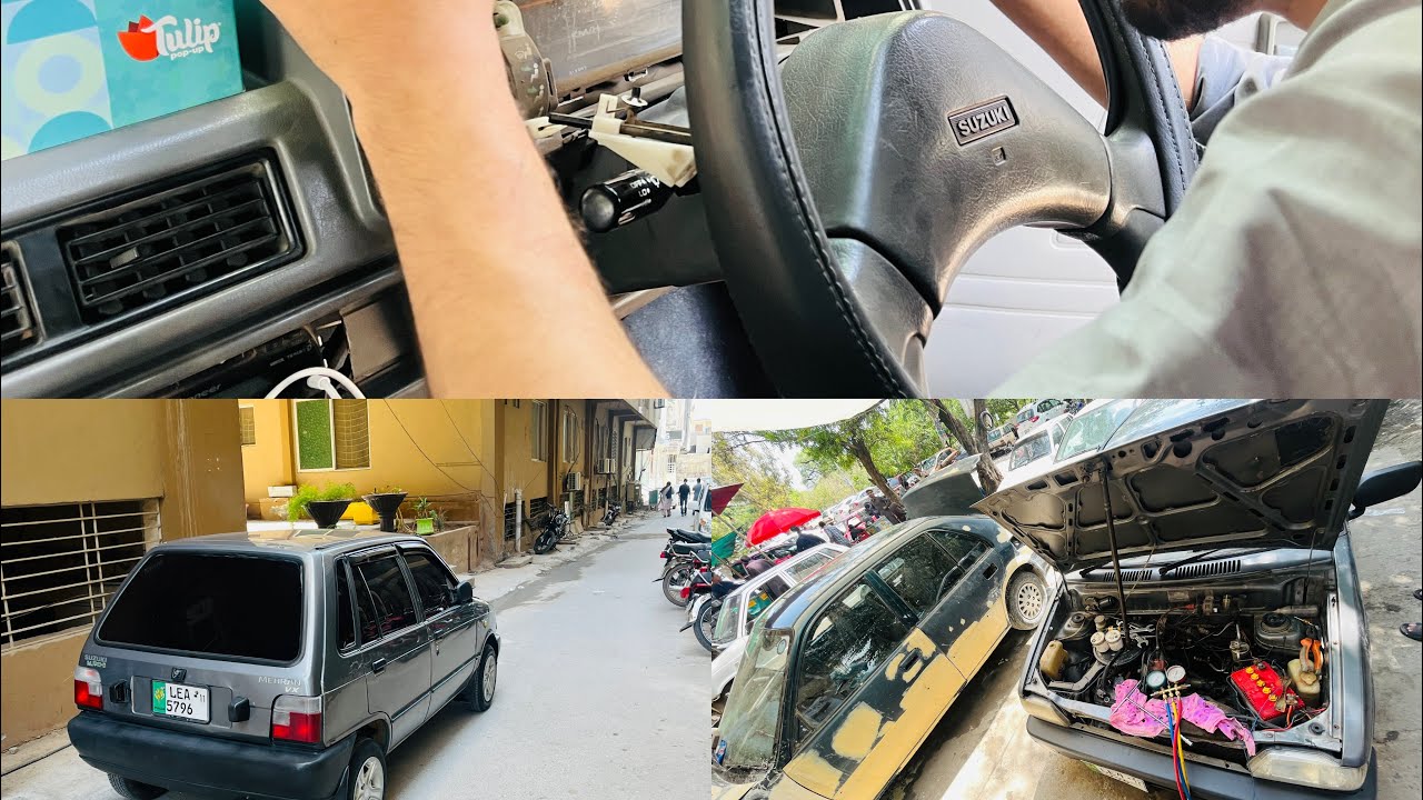 SAZUKI MEHRAN || AC WORK|| GARMI 🔥🥵