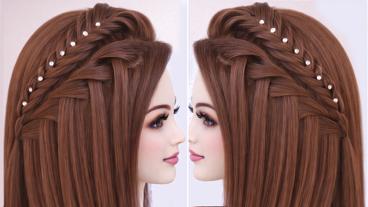2 New Eid Hairstyle - Simple Easy Hairstyle For Girls | Hairstyle Ideas |  Hairstyle For Wedding