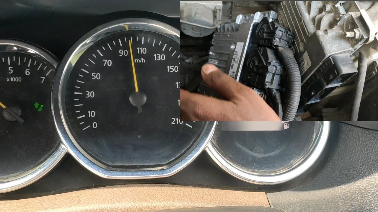 Renault Duster ECM Problems/how to replace engine control module ECU Renault Duster car error Df120