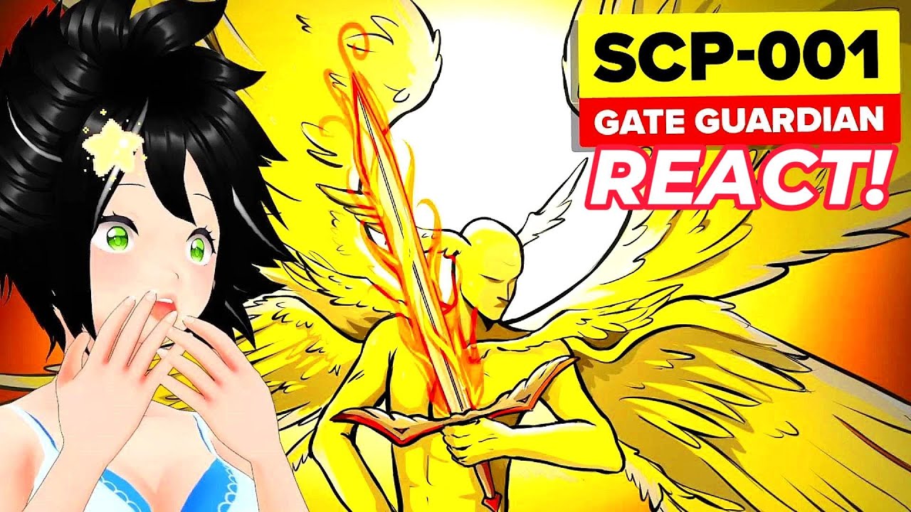 REACTING to SCP-001 - The Gate Guardian! #vtuber #reaction #scp001
