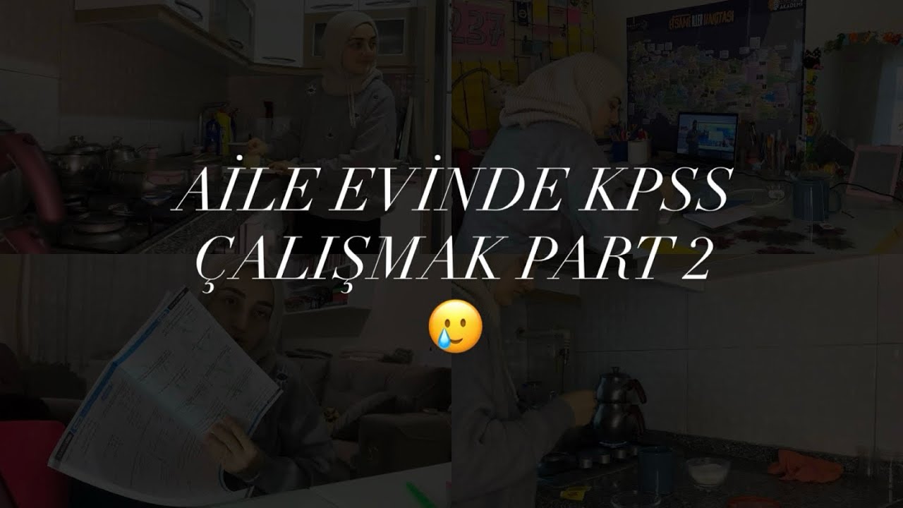 EVDE NASIL KPSS ÇALIŞIYORUM ? KPSS SÜRECİM NASIL GİDİYOR ?  