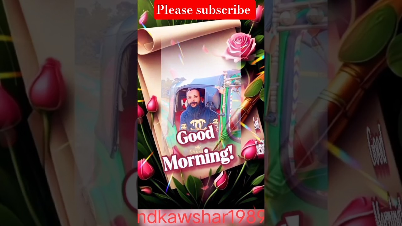 Good morning. 