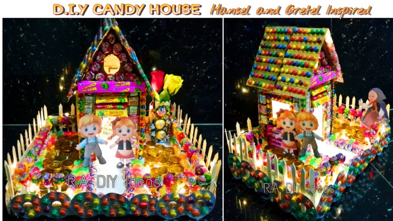 DIY CANDY HOUSE | Hansel and Gretel Inspired