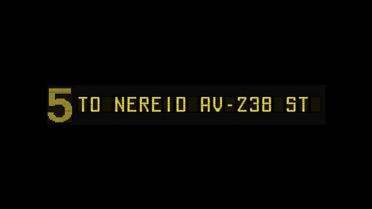 NYCA || R142 (5) Train Announcements to Nereid Av 238th St || Via Lexington Avenue Express