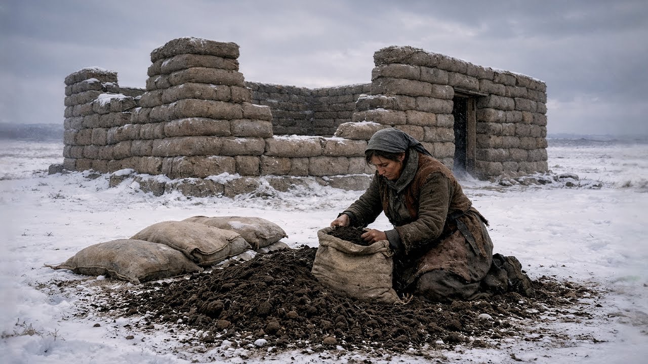 Neighbors Laughed at Her House Made of Mud Bags — Winter Showed Who Was Right