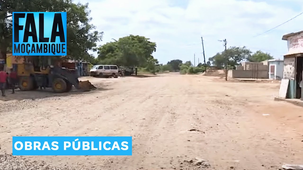 Decorrem trabalhos d melhoria d estrada em Mulotane depois da manifestação popular junto à pedreira