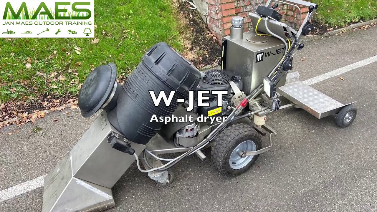 W-jet Asphalt dryer