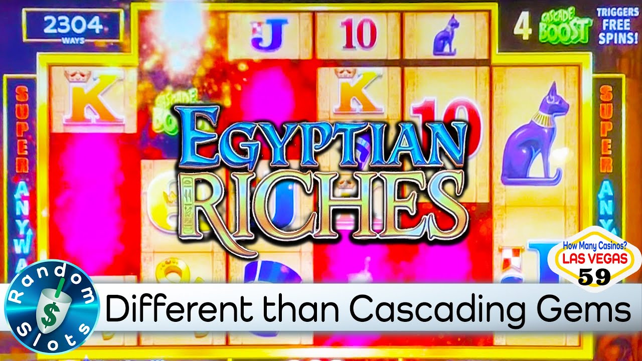 ⭐️ New - Egyptian Riches Slot Machine and Difference from Cascading Gems