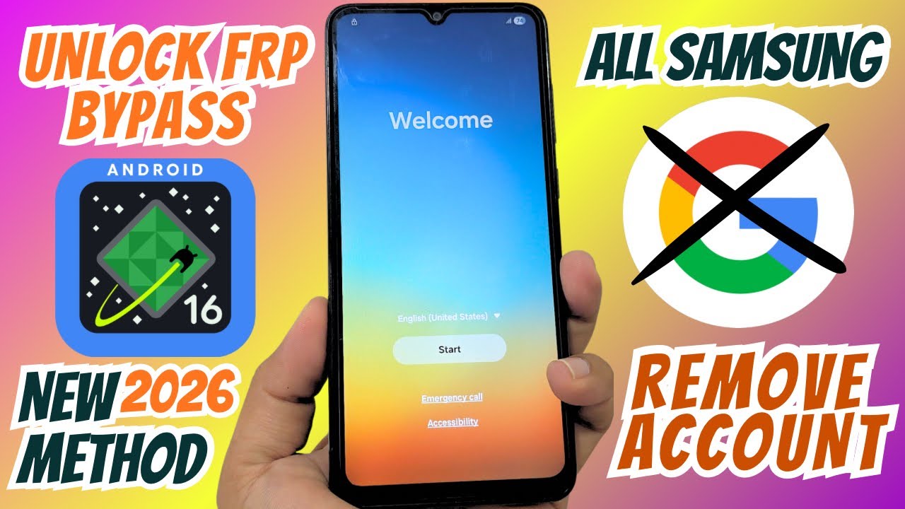 НОВЫЙ МЕТОД обхода FRP на Samsung, удаление учетной записи Google на Android 16 - 2026