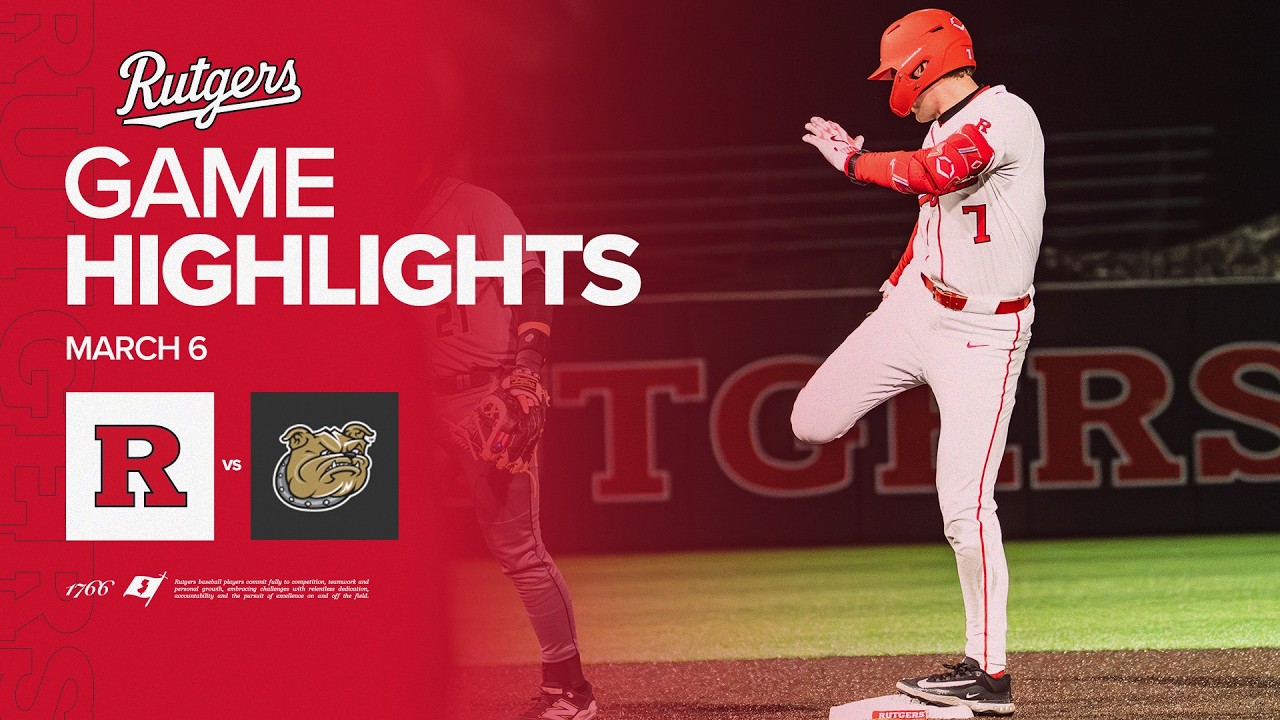 Rutgers Baseball vs. Bryant Highlights | 3/6/2026