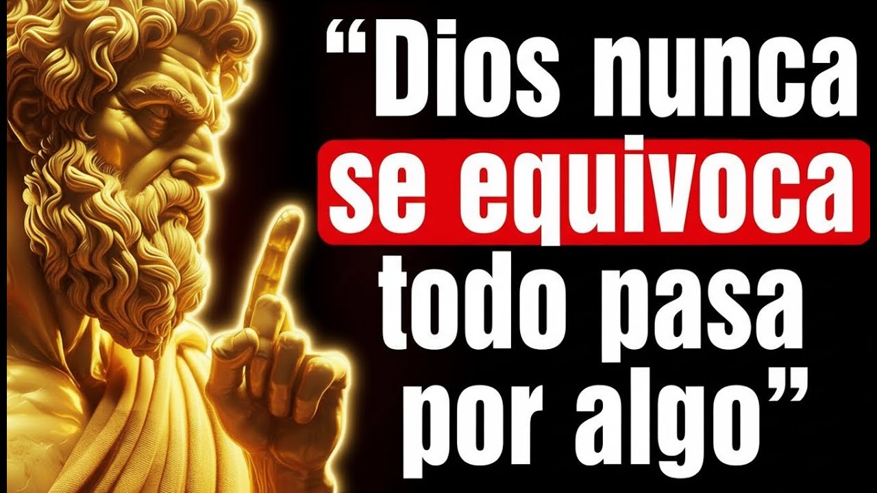 Dios TIENE un Plan Perfecto para tu Vida  “Nada es casualidad” | VANGUARDIA ESTOICA