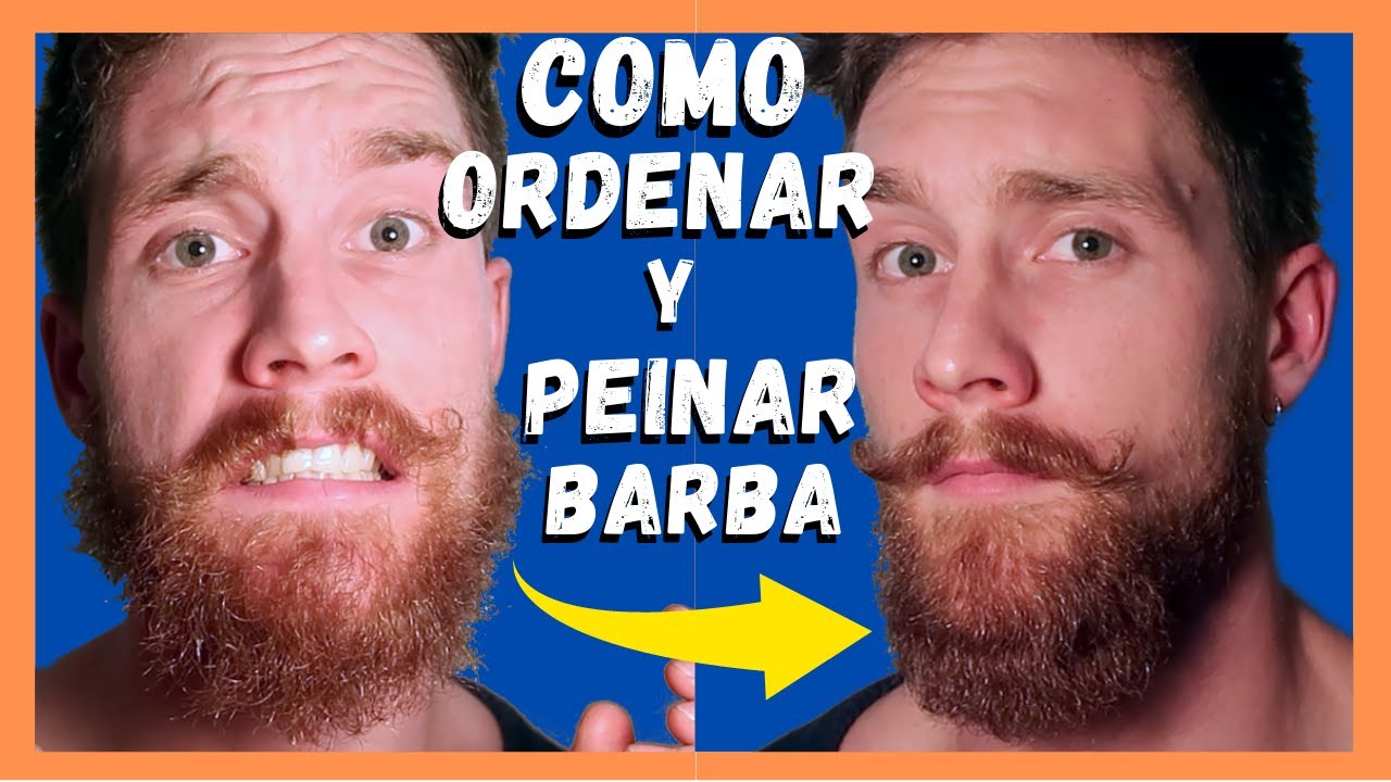 Como Ordenar Y Peinar Barba ACEITE + CEPILLO o PEINETA |  Mundo Barbas