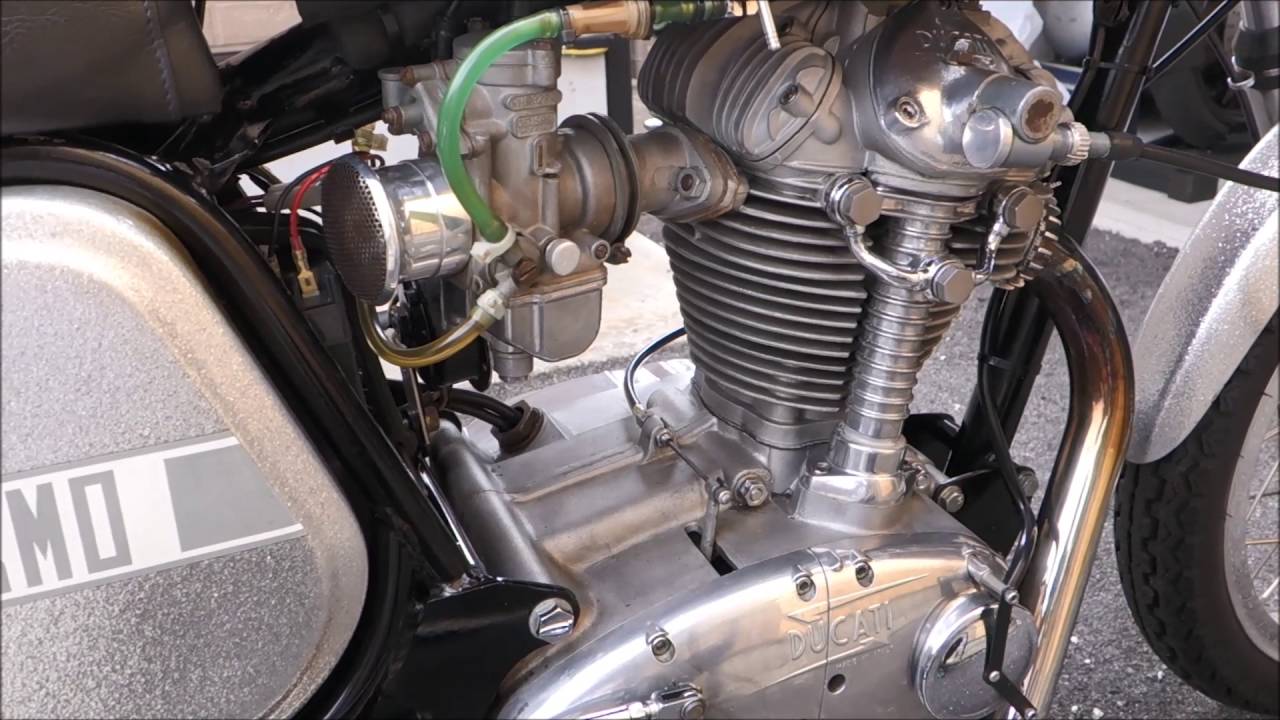 DUCATI 350DESMO Silver Shot Gun