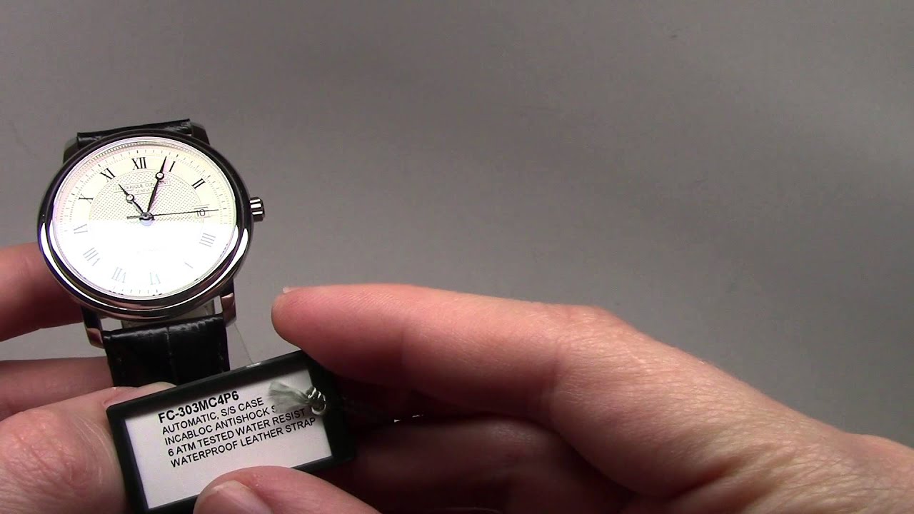 Frederique Constant Classics Automatic Men's Watch Review Ref: 303MC4P6