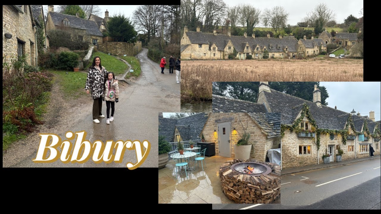 Walk around Bibury and a drive to Pound Farm shop and cafe 