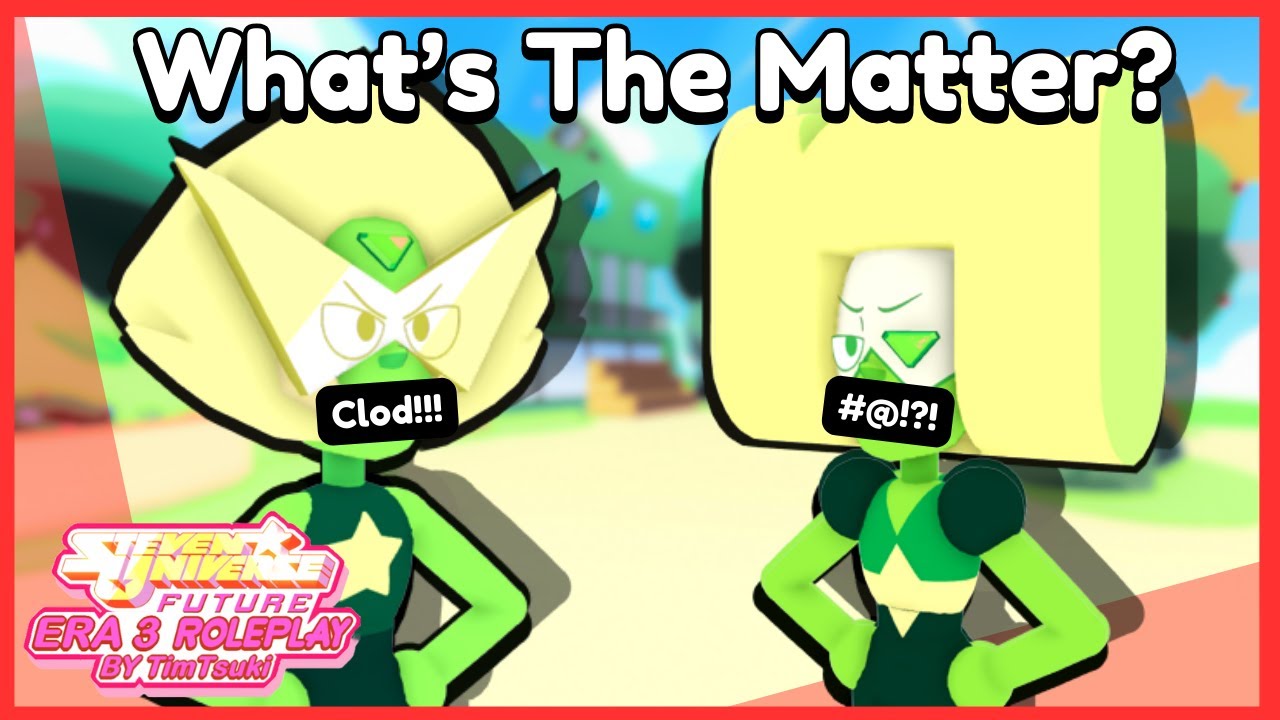 Peridot Gets Into A FIGHT | Steven Universe [ROBLOX]