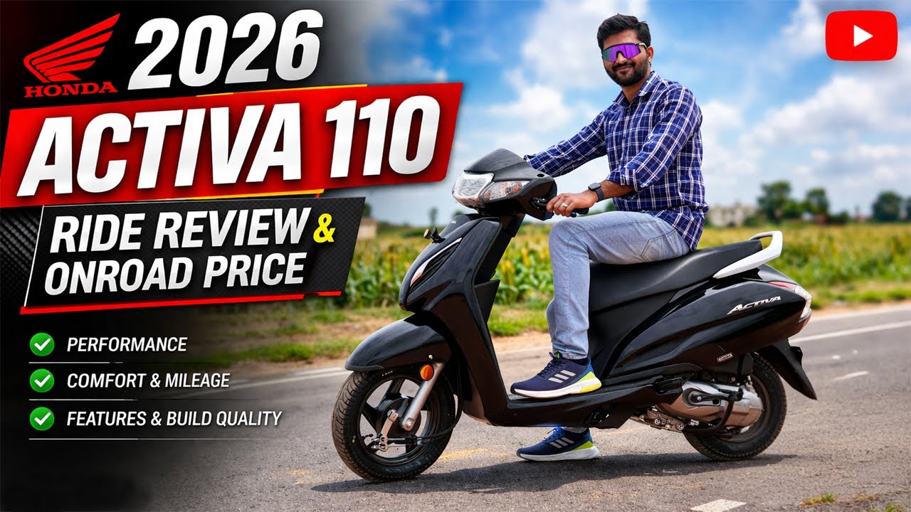 2026 Honda Activa 110 Price & Specs in telugu | TechTravelTelugu