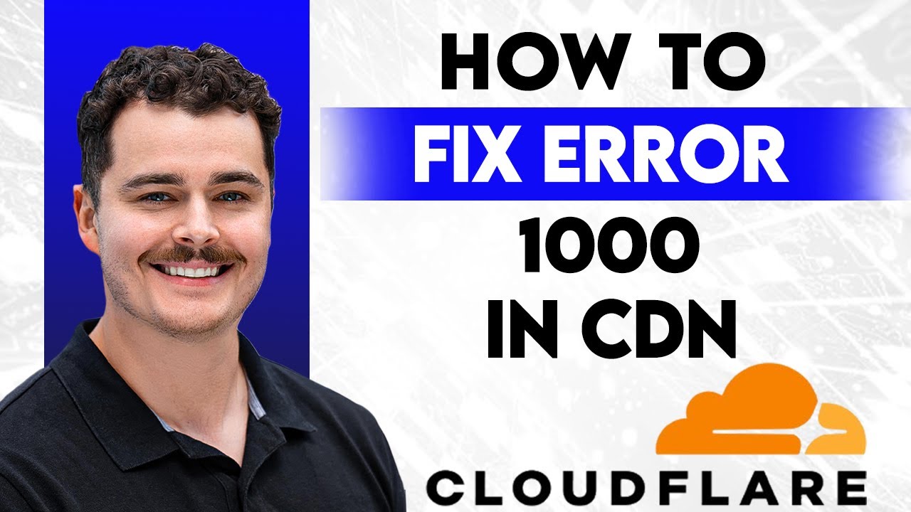 Как исправить ошибку 1000 в Cloudflare CDN [Руководство на 2026 год]