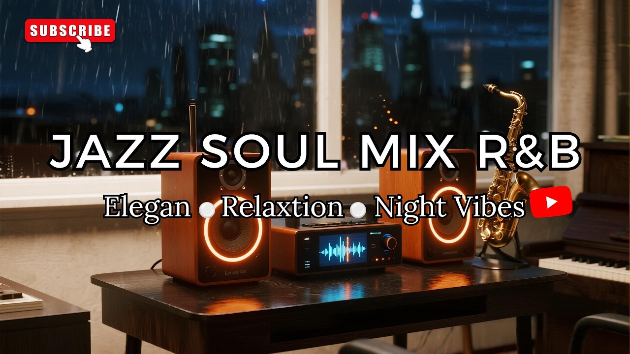 Smooth Jazz Lounge Mix – Soulful R&B Instrumentals for Calm & Focus