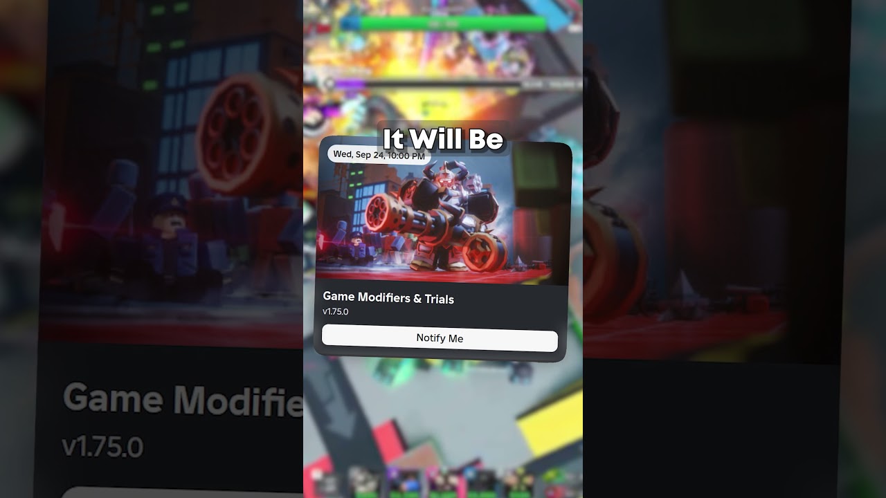TDS MEGA UPDATE IN 3 DAYS?! 🚀🔥 MODIFIERS FOR  REWARDS +  TRIALS MODE