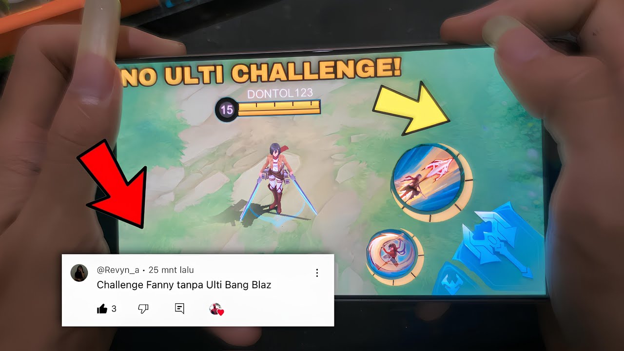 FANNY NO ULTI CHALLENGE!! SOLO RANK AGRESSIVE GAMEPLAY IN RANKED (FULL HANDCAM🔥)