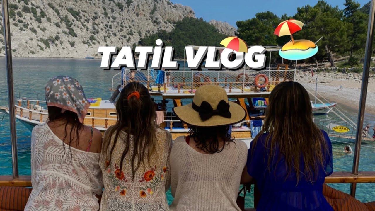 OLİMPOS-ÇIRALI TATİL VLOĞU | Arkadaşlarımla ilk tatilim :)