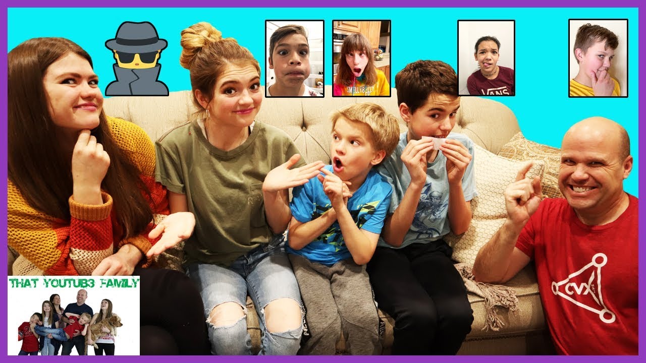 Spyfall YouTubers! Who Is Lying? / That YouTub3 Family I Family Channel