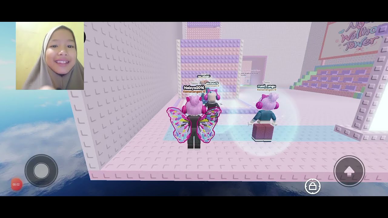 Nyaw wallhop tower laser nya bar-bar kali 😨