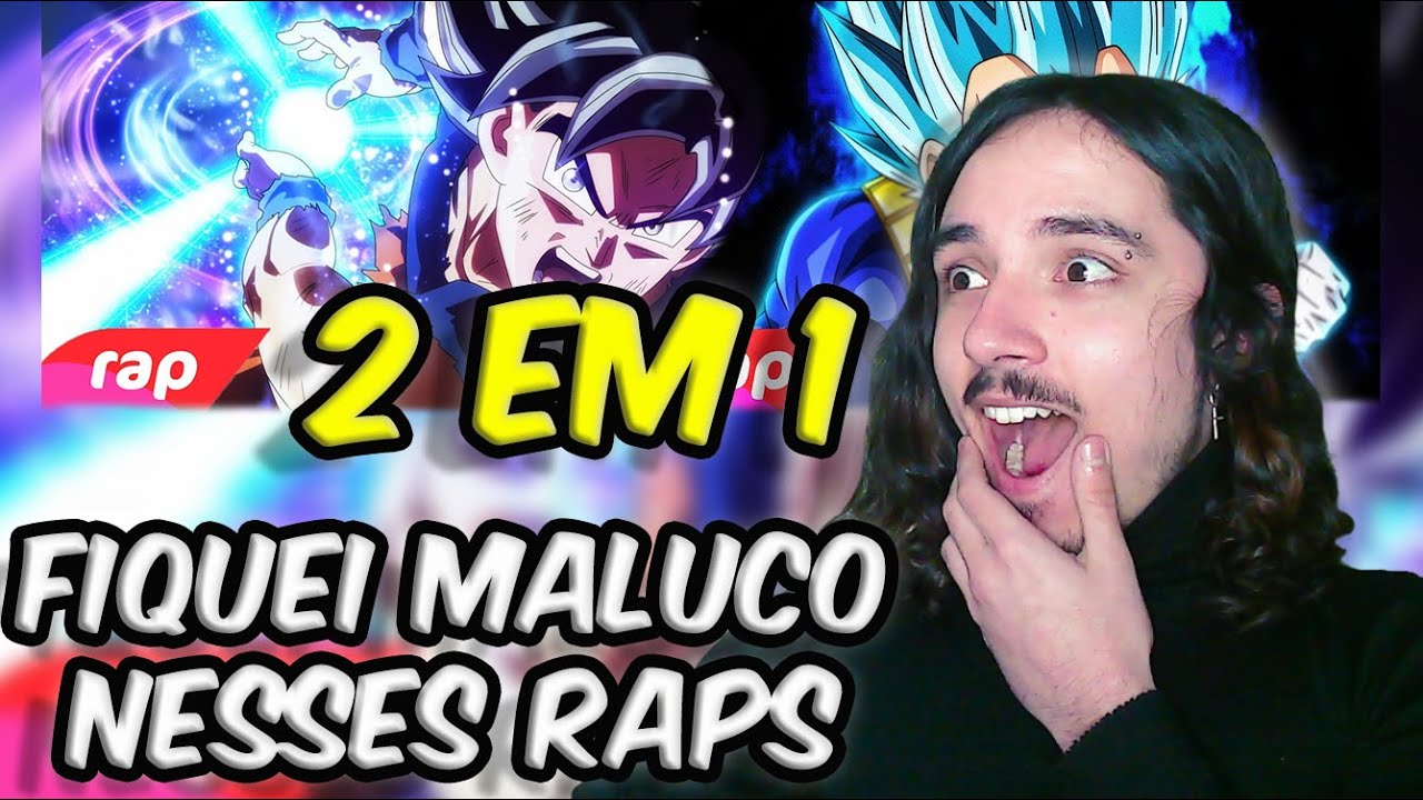 (BIG BANG?) REAGINDO ao Rap do Goku (Dragon Ball Super) e ao Rap do Vegeta (Dragon Ball Z) | REACT