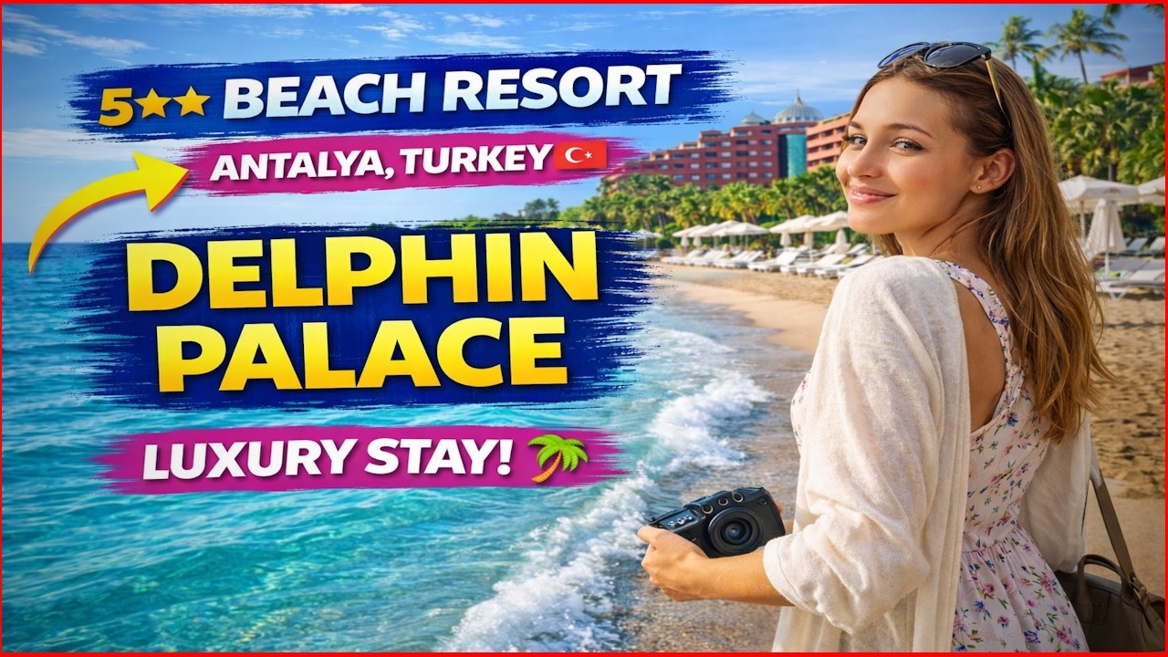 Delphin Palace Lara Antalya 🇹🇷 All Inclusive Resort FULL TOUR & HONEST REVIEW | Is It Worth It? 🌴