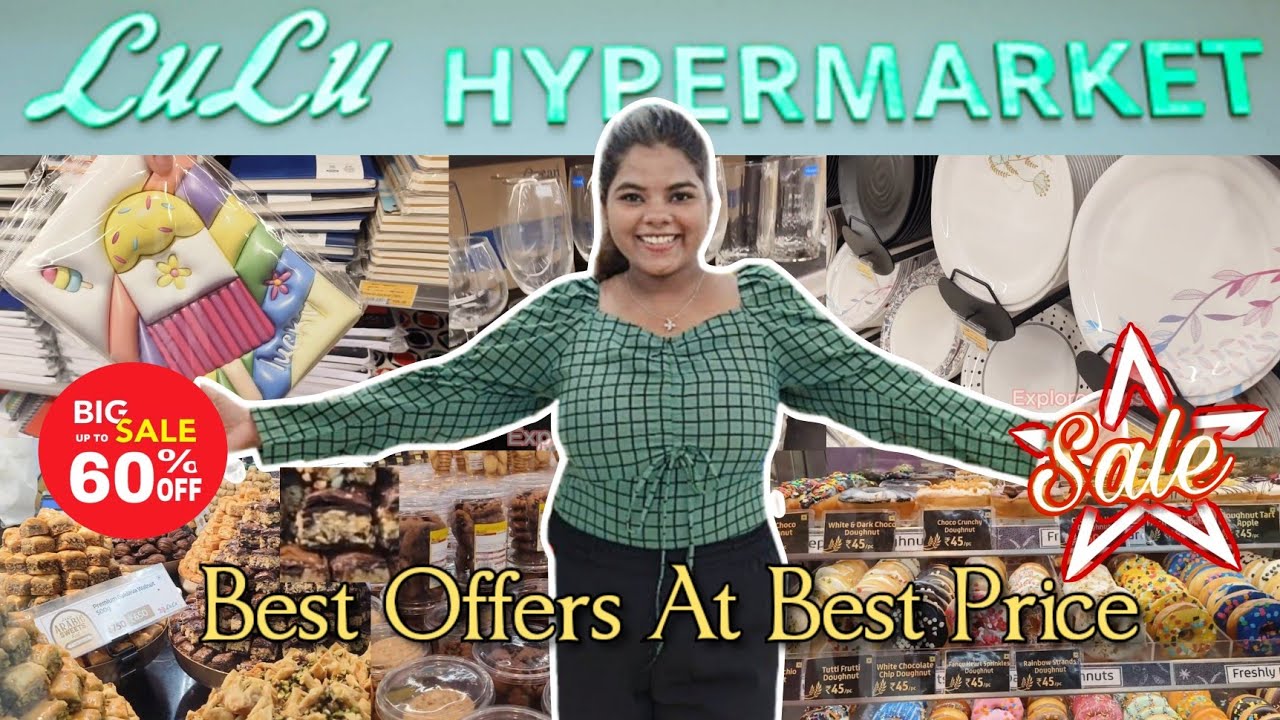 Lulu Hypermarket Lucknow || Lulu Mall Lucknow 2025 || Offers Upto 70% off @Explorer Jessica