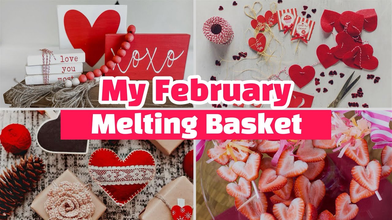 February Wax Melting Basket 2026💕🌹🫶🏾🥰