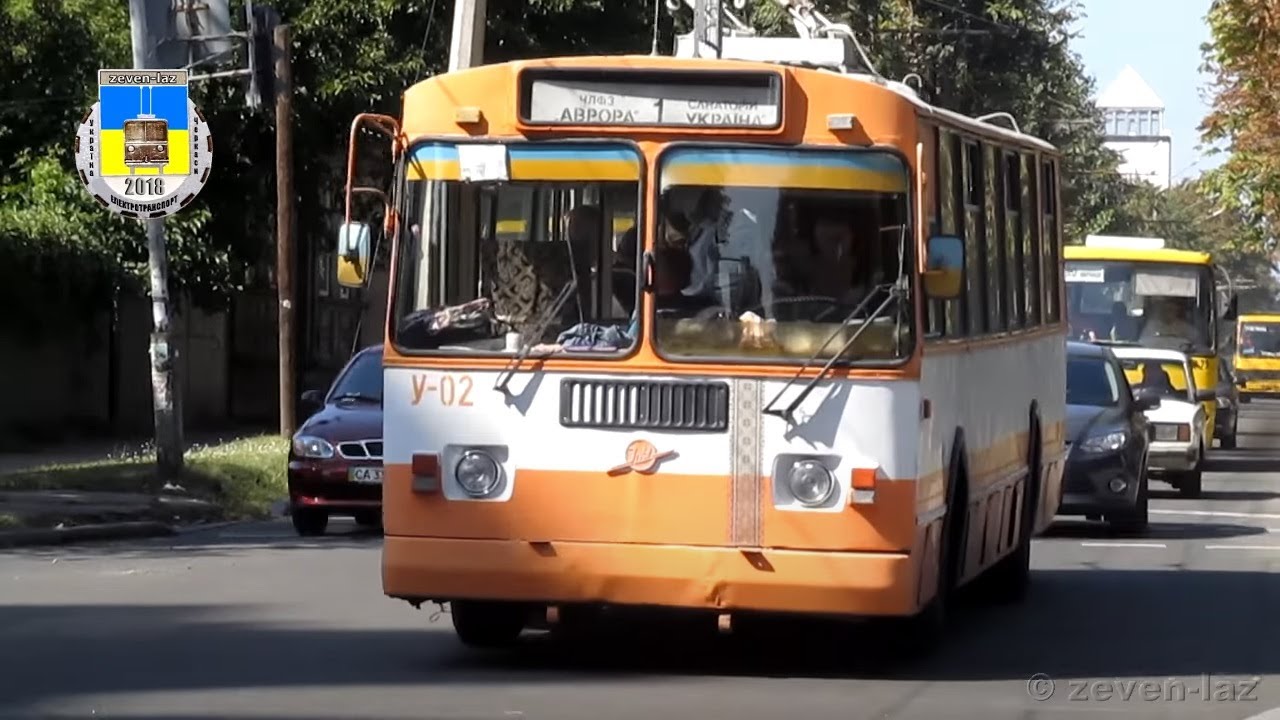 Черкаський тролейбус- ЗиУ-682Г, ЗиУ-682ГН 02.10.2018 / Cherkasy trolleybus- ZiU-682G, ZiU-682GN