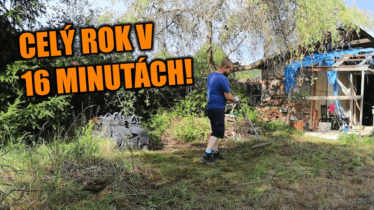 Renovace zahrady svépomocí | Rok práce v jednom videu