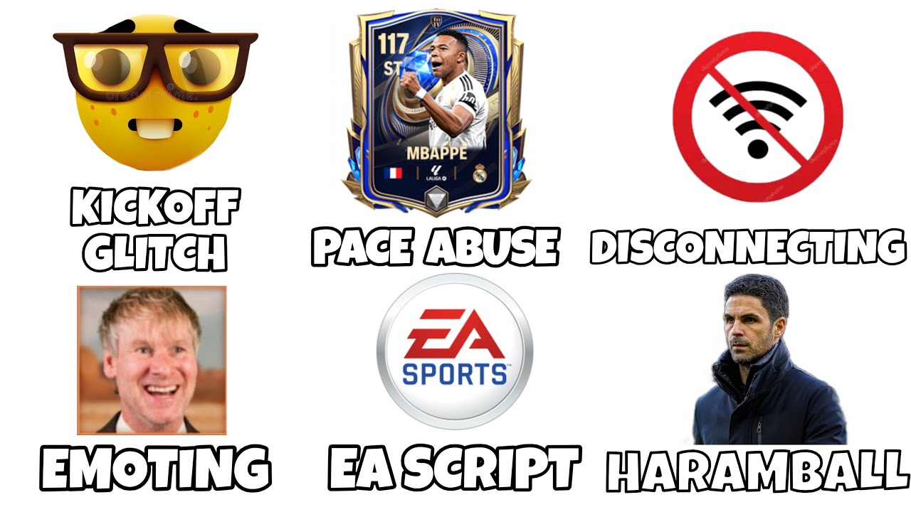 Types of rage bait in FC Mobile