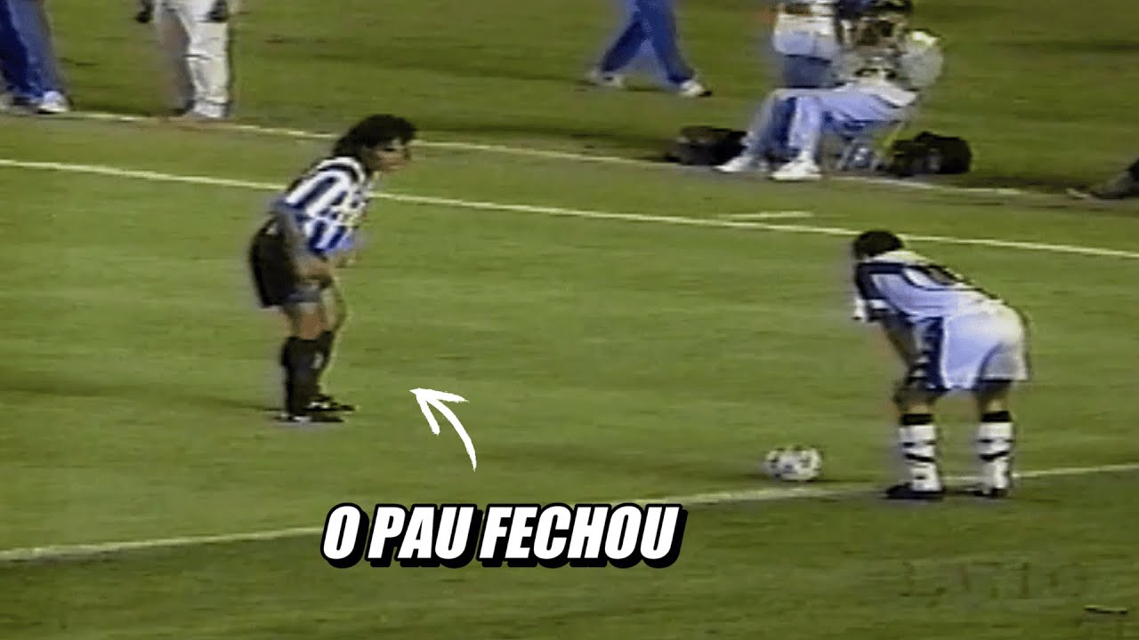 O dia em que Edmundo 'brincou' com o Botafogo 😂 