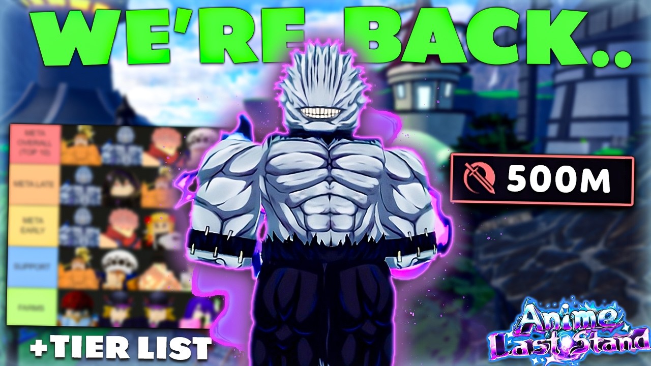 Anime Last Stand is BACK... But Why do People Hate it? + New Tier List