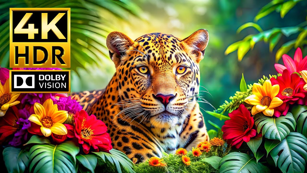 AMAZING 4K ANIMAL KINGDOM VIDEO | 4K HDR 120 fps Dolby Vision