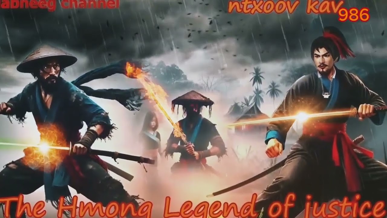 Ntxoov kav The Hmong Legend Part 986 - Yawg Liaj Nrob - Sword fighter for justice