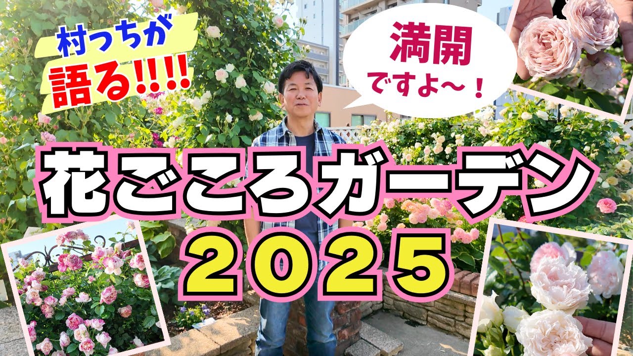2025年今年は５月７日～花ごころオープンガーデン