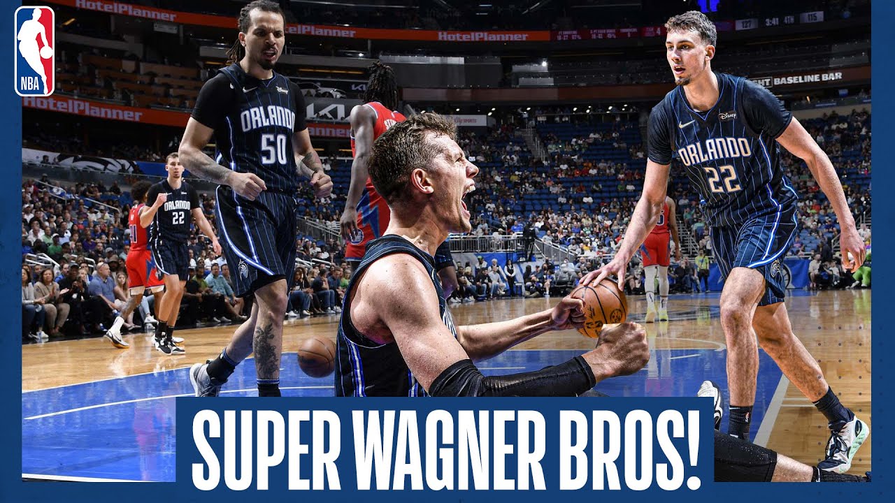 🔥 MORITZ + FRANZ WAGNER COMBINE for 42 POINTS! 🇩🇪 Orlando Magic vs Detroit Pistons Highlights 📺