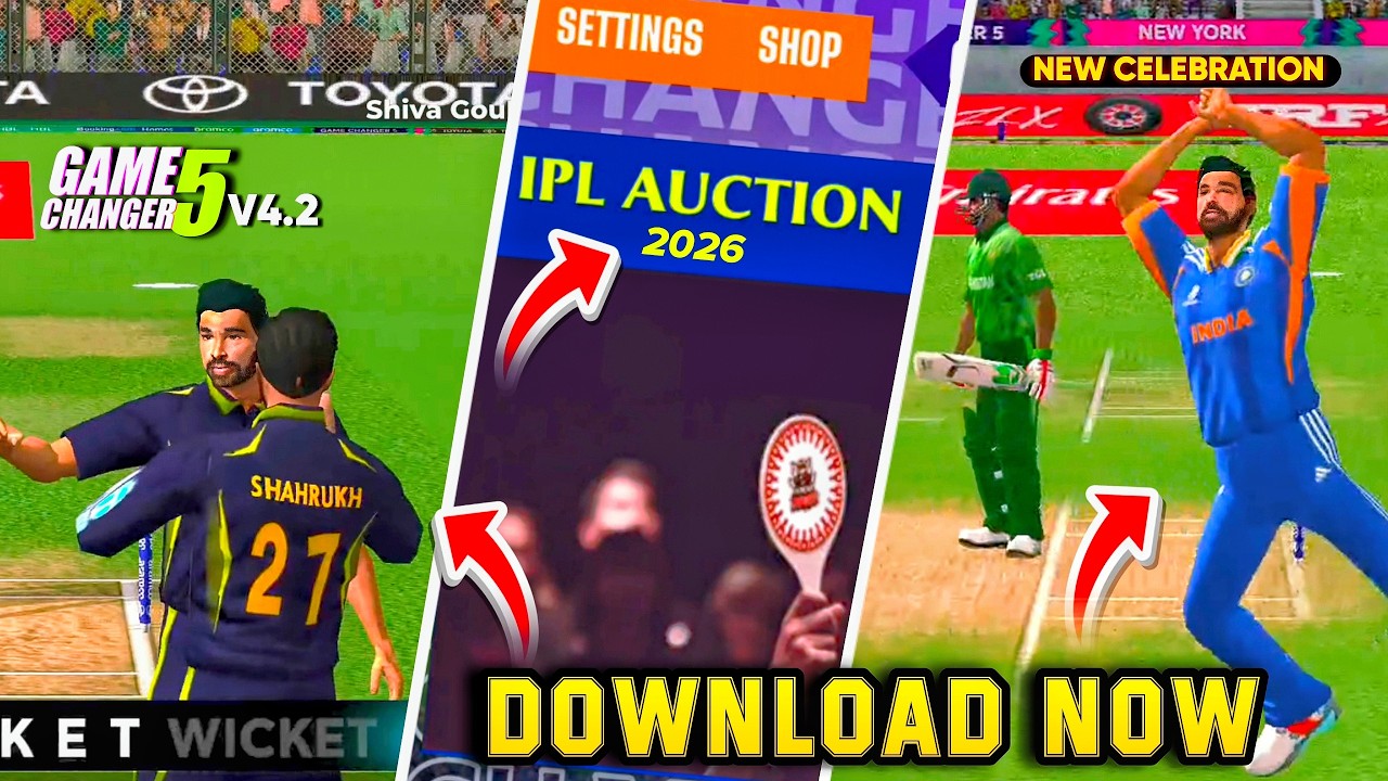 Download Now | IPL Auction Update |Game Changer 5 V4.2 Released