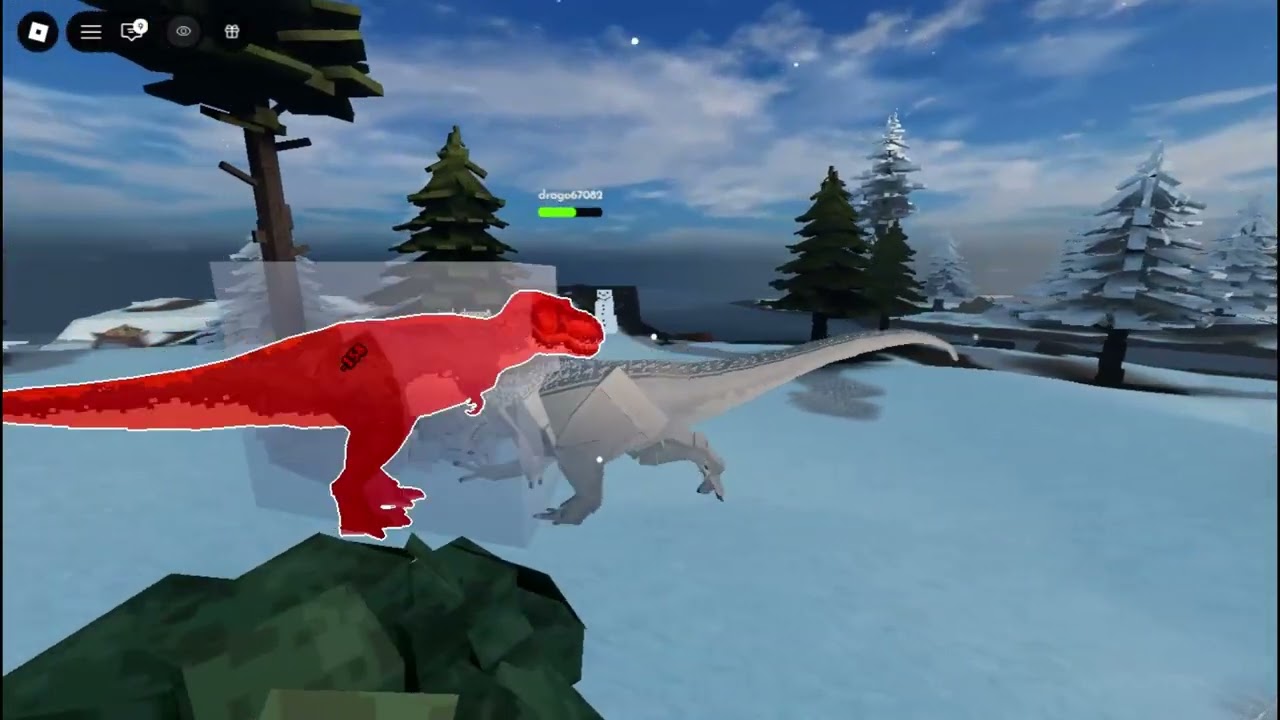 THE T rex vs Indominus rex