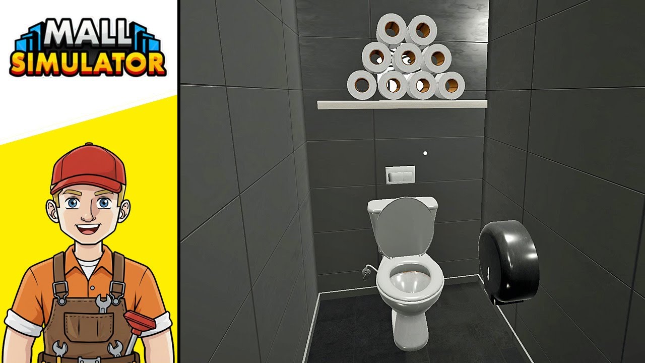 Toiletten bekommen Klopapier und Seife 🛒 MALL SIMULATOR 