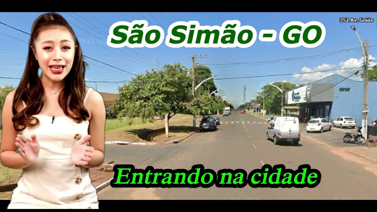 S&atilde;o Sim&atilde;o Goi&aacute;s Entrando na Cidade