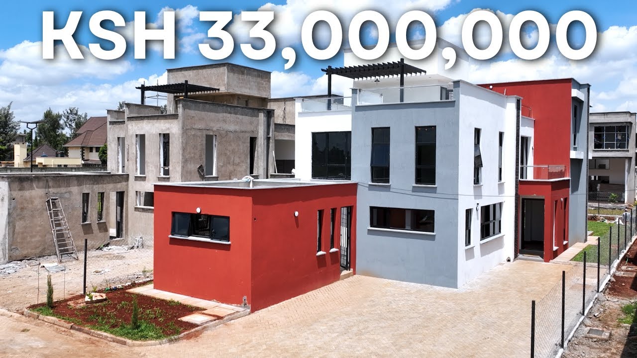 Inside Ksh.33,000,000 4 Bedroom in Membley mansion #housetour #realestate #property #home #lifestyle